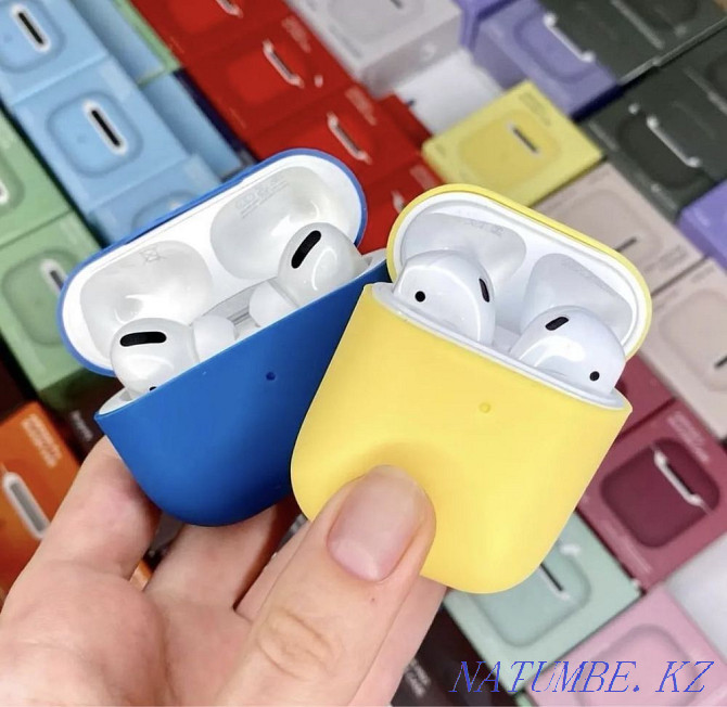 Headphones AirPods PRO Apple. AirPods AirPods with Bluetooth Noise Canceling Almaty - photo 3