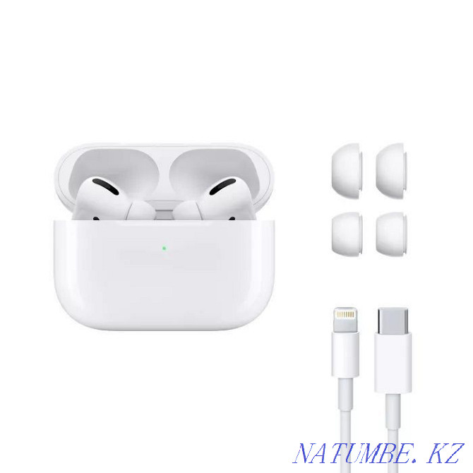 Наушники аирподсы про отличные айфон айвотч airpods Алматы подарок хит Алматы - изображение 2