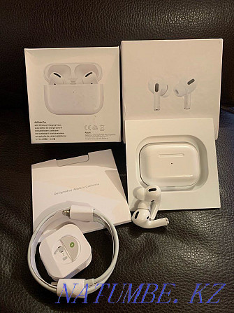 Наушники аирподсы про отличные айфон айвотч airpods Алматы подарок хит Алматы - изображение 4