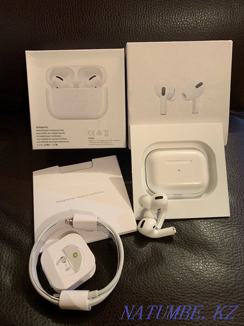 Headphones airpods pro excellent iPhone iwatch airpods Almaty gift hit Almaty - photo 4