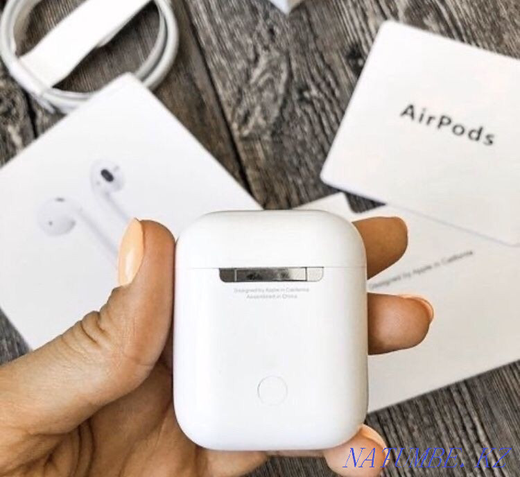PROMOTION -5O% Headphones AirPods 2 EAC Lux 1:1 Analogue LUX Original Delivery Astana - photo 3