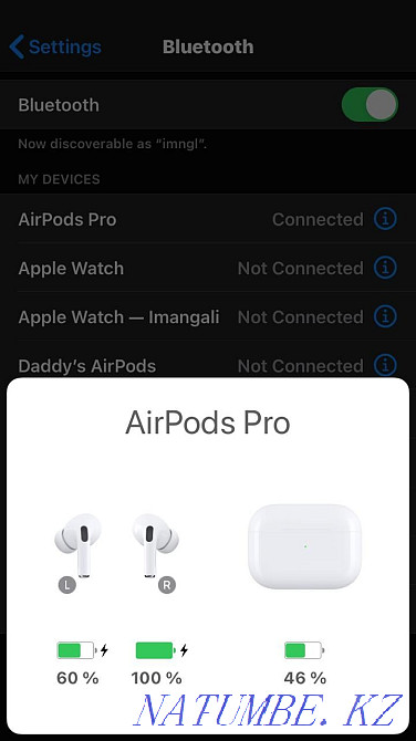 AirPods Pro Hit Wireless Headphones Shymkent - photo 5