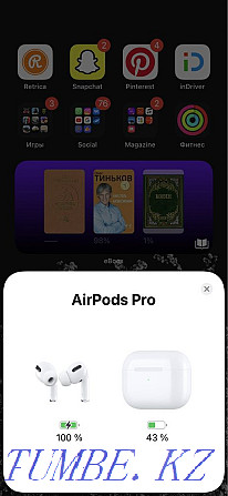 Airpods pro и Airpods 3 1:1 lux качесво Темиртау - изображение 3