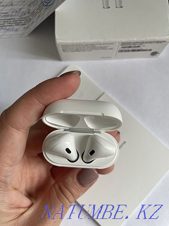 Airpods 2, поўны камплект +2 чахла Алматы - photo 4