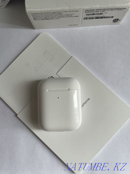Airpods 2, толық жинақ + 2 қорап  Алматы - изображение 3