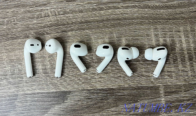 Страцілі Airpods? 1,2,3 pro вуха правае левае кейс/футляр/вушкі Алматы - photo 1