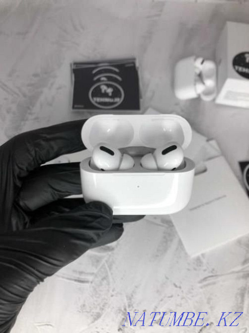 Airpods 2 Қара Жаңа / Шуды басатын / Сыйлық!  Алматы - изображение 2