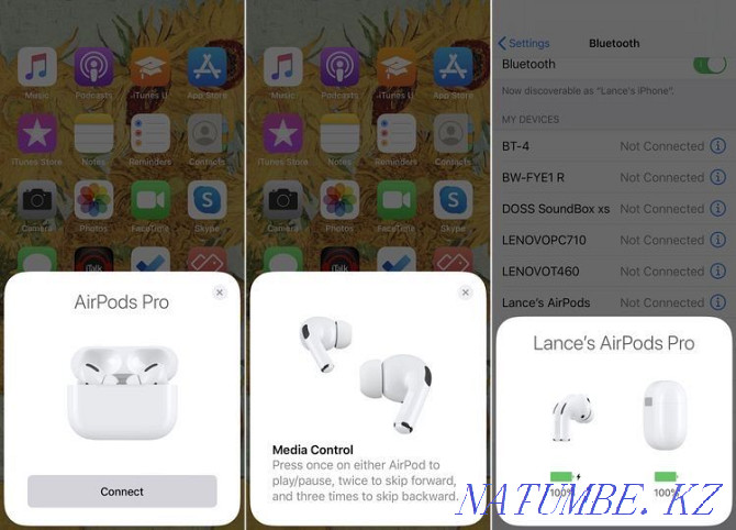 Беспроводной наушник AirPods Pro в Шымкент AirPods 2 Айрподс Про Шымкент - изображение 4