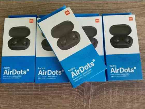 РАСПРОДАЖА! Xiaomi AirDots! Беспроводные Мощные! airpods airbuds Тараз