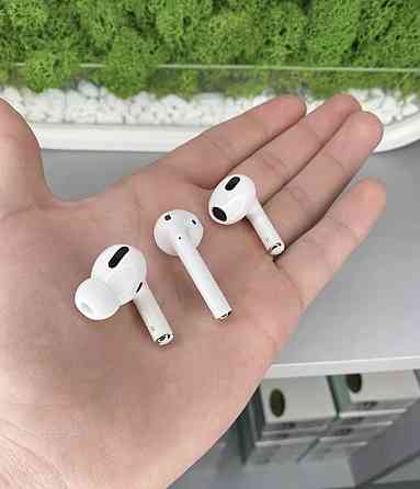 Супер Микрофон! Наушники AirPods 2 / AirPods 3 / AirPods Pro !Люкс Кач Almaty