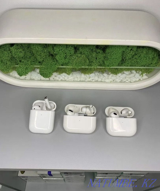 Super Microphone! Headphones AirPods 2 / AirPods 3 / AirPods Pro ! Lux Quality Almaty - photo 4