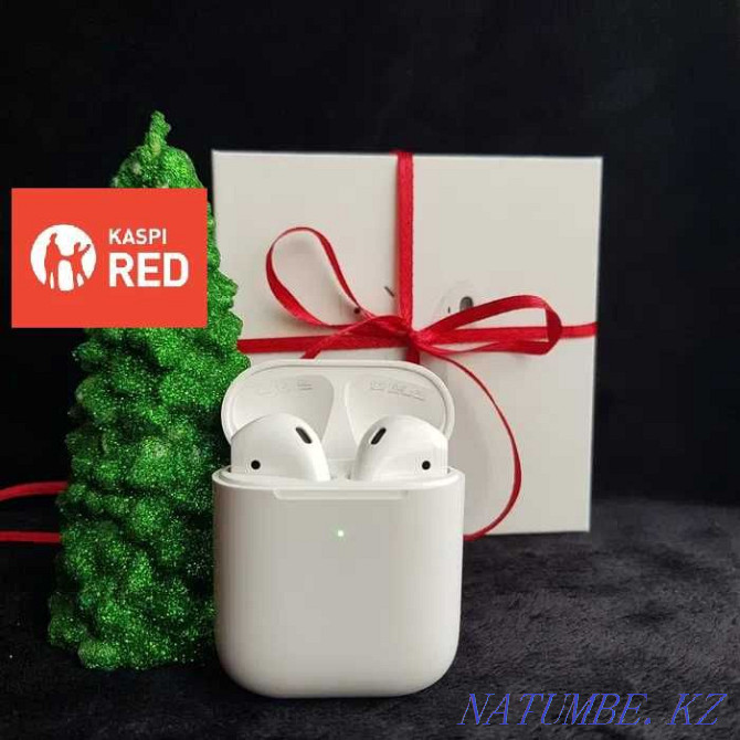 Супер сыйлық! AirPods 2 LUX Premium AirPods PRO сымсыз iphone  Тараз  - изображение 1