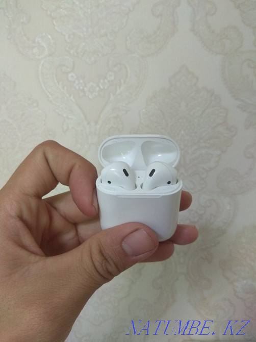 AirPods 1. Түпнұсқа. Бәрі жұмыс жасап жатыр. Жеткізу бар  отбасы  - изображение 2