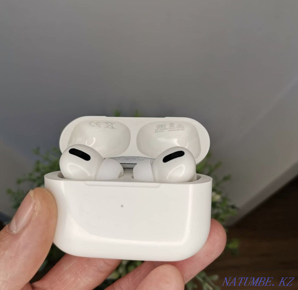 НОВЫЕ! Новые Наушники 1:1 черные, белые AirPods 2, AirPods 3, AirPods Алматы - изображение 4
