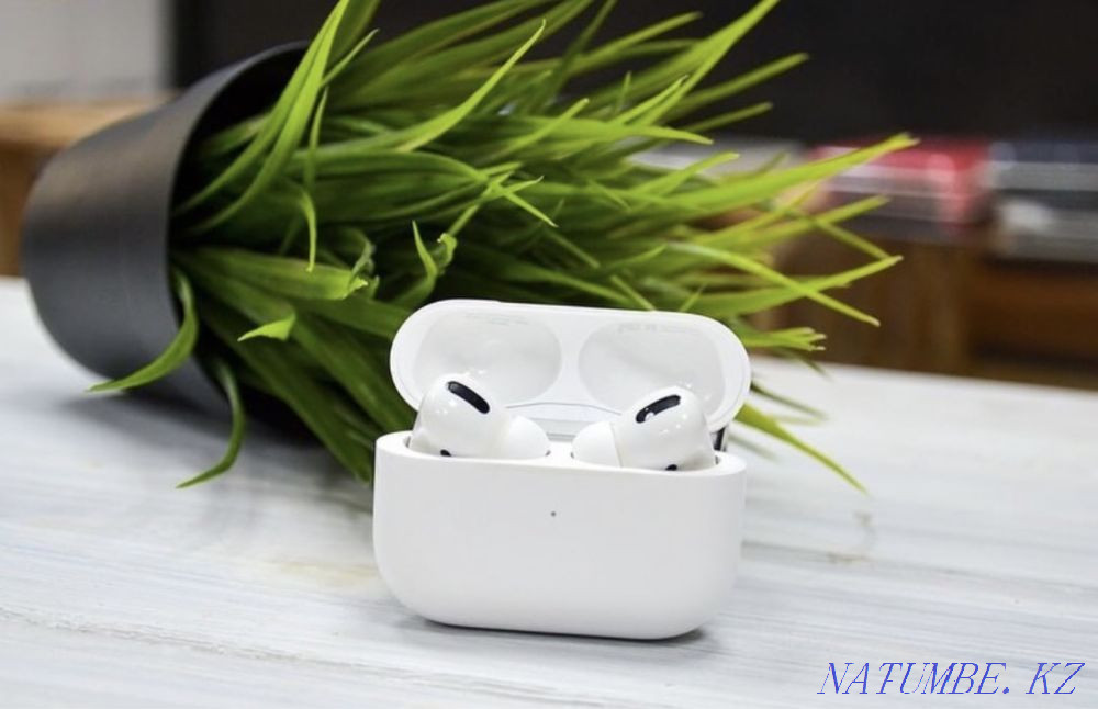 НОВЫЕ! Новые Наушники 1:1 черные, белые AirPods 2, AirPods 3, AirPods Алматы - изображение 1