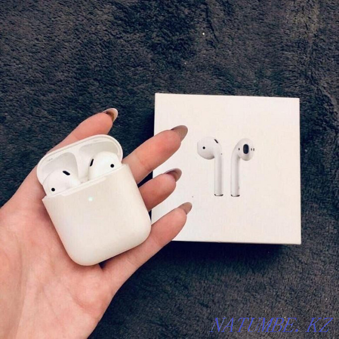 +Gift! AirPods 2 99.9% Similarity AirPods Premium Headphones Almaty - photo 1