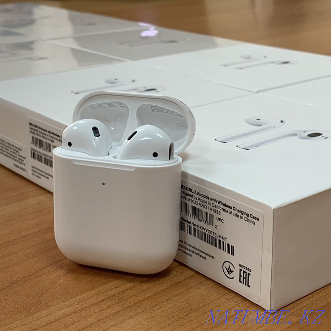 +Сыйлық! AirPods 2 99,9% ұқсастық AirPods Premium құлаққаптары  Алматы - изображение 2