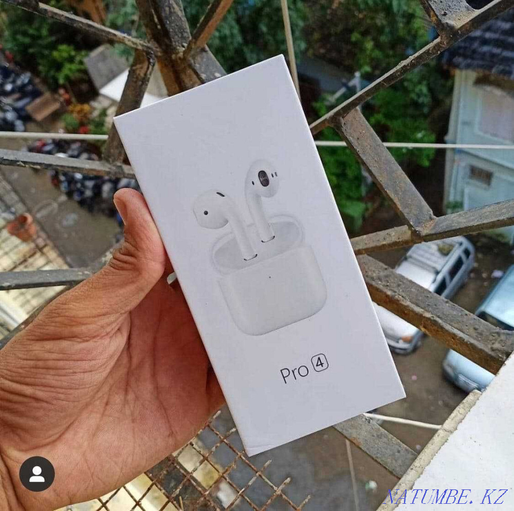 NEW! AirPods PRO 4 / Wireless headphones, airdots airbuds Pavlodar - photo 5