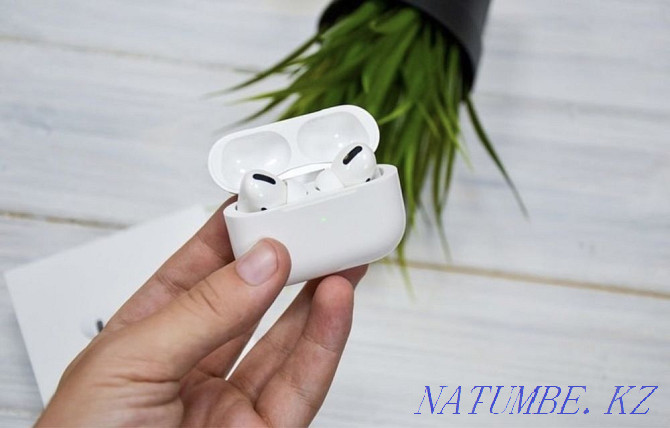 Партыя 2022 гады! Airpods pro люксавыя, бесправадная зарадка навушнікі Алматы - photo 2