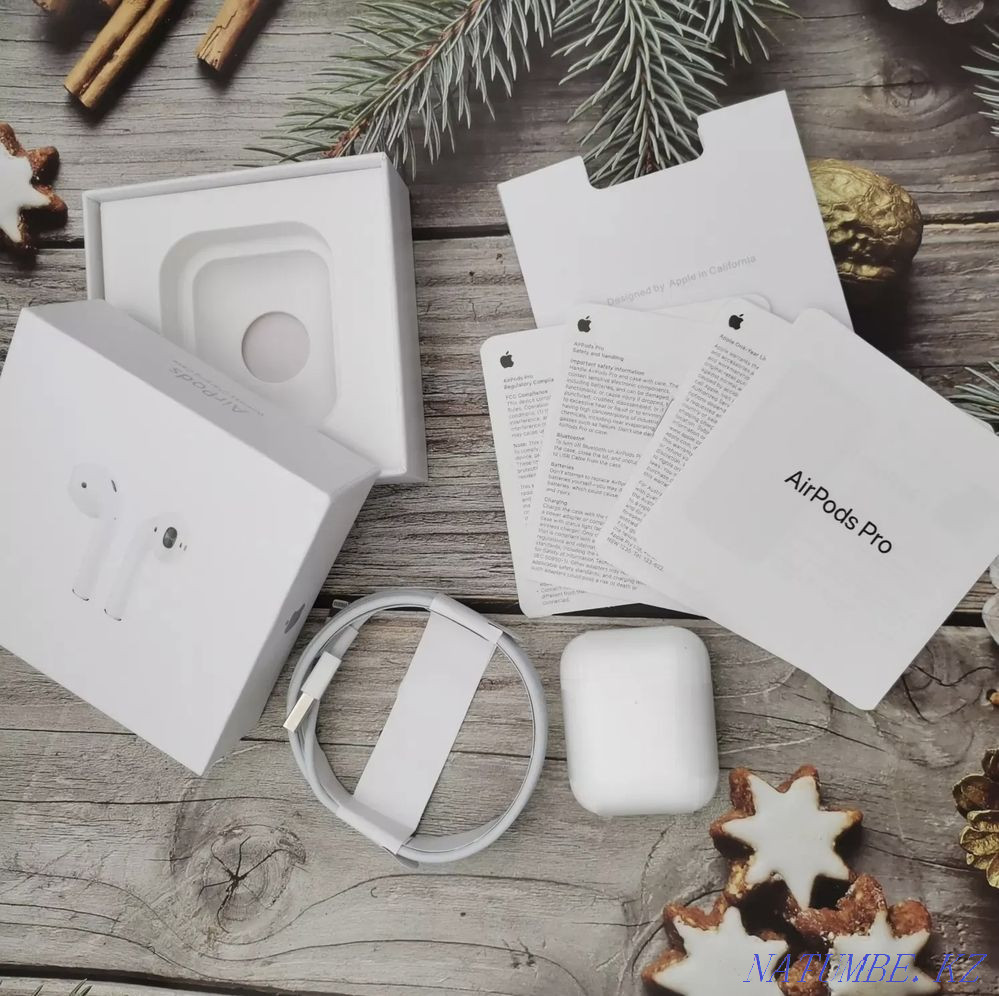 Party of 2022! Airpods pro luxury, wireless charging headphones Almaty - photo 4