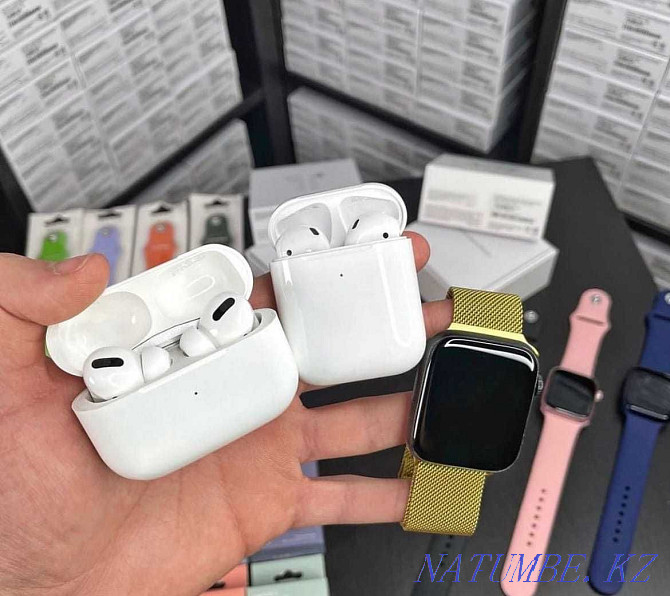 Super Gift! AirPods PRO 1 in 1 EAC with Noise Cancellation + Transparency Karagandy - photo 6