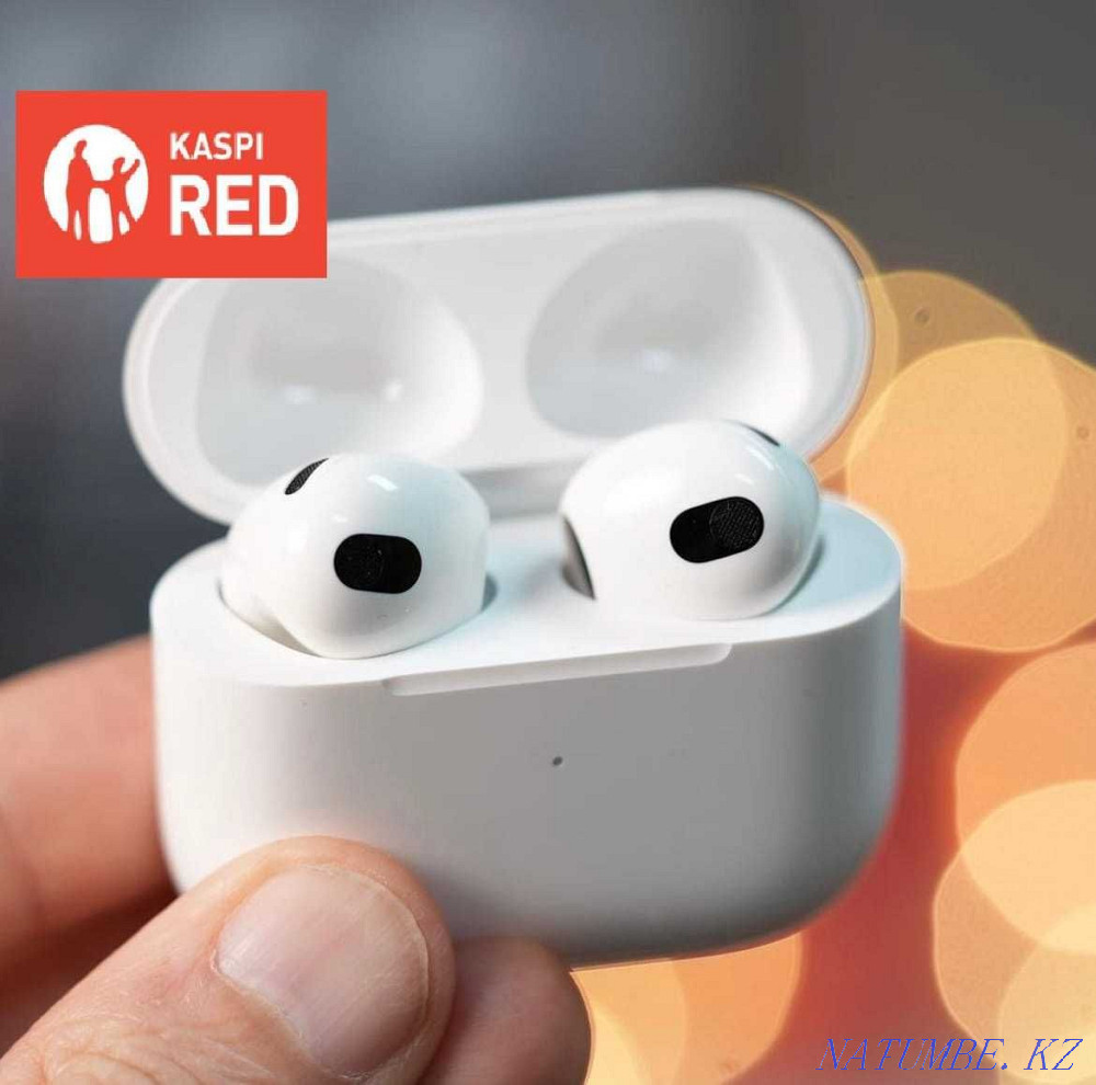 ҚЫЗЫЛ/Несие! Apple AirPods 3 Lux Premium EAC! супер сыйлық, тегін  Қарағанды - изображение 6