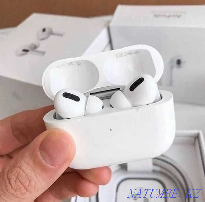 Apple AirPods PRO LUX Premium EAC, Новые! RED/Kredit, Бесплатная доста Караганда - изображение 8