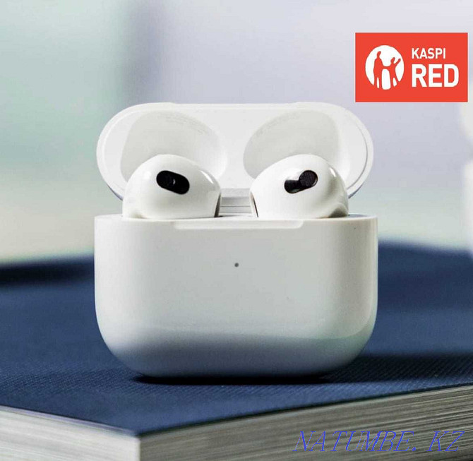 Installment RED! NEW Apple AirPods 3 Premium EAC Earphones airdots Astana - photo 2
