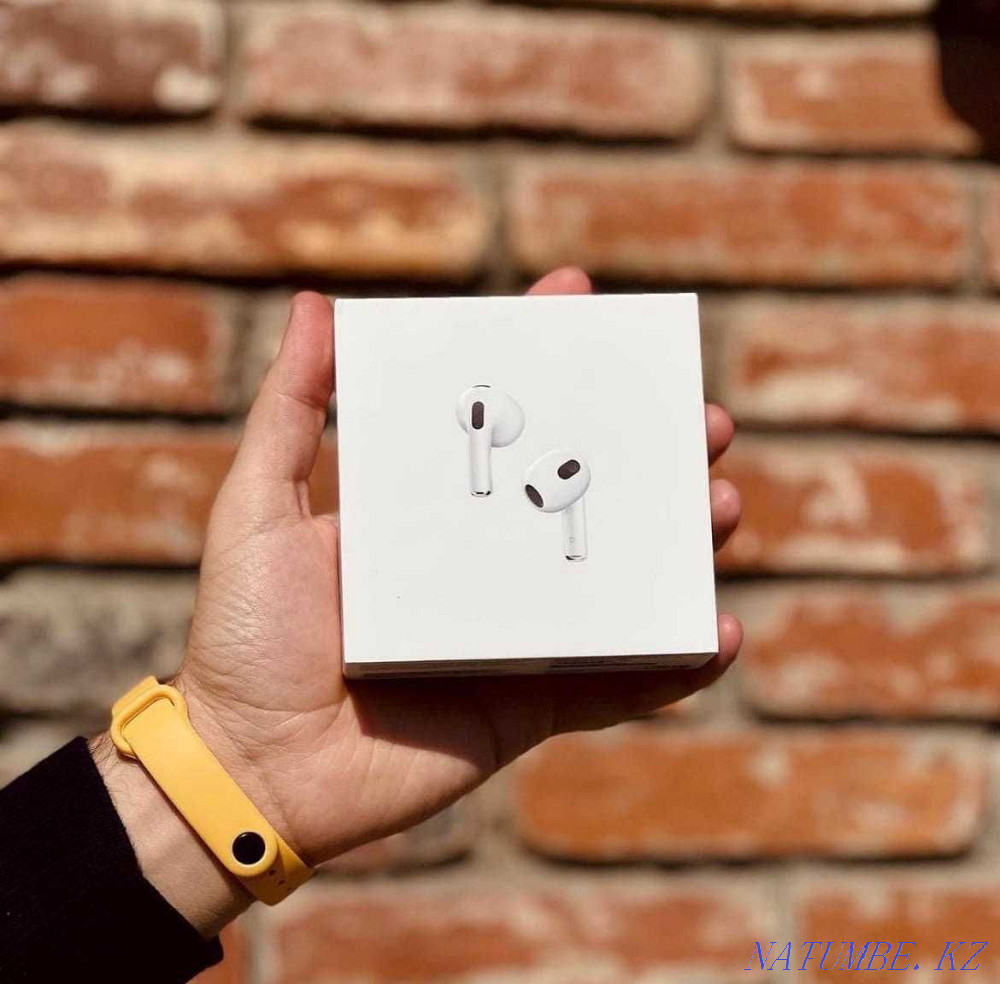 Рассрочка RЕD! NEW Apple AirPods 3 Premium EAC Наушники airdots Астана - изображение 7