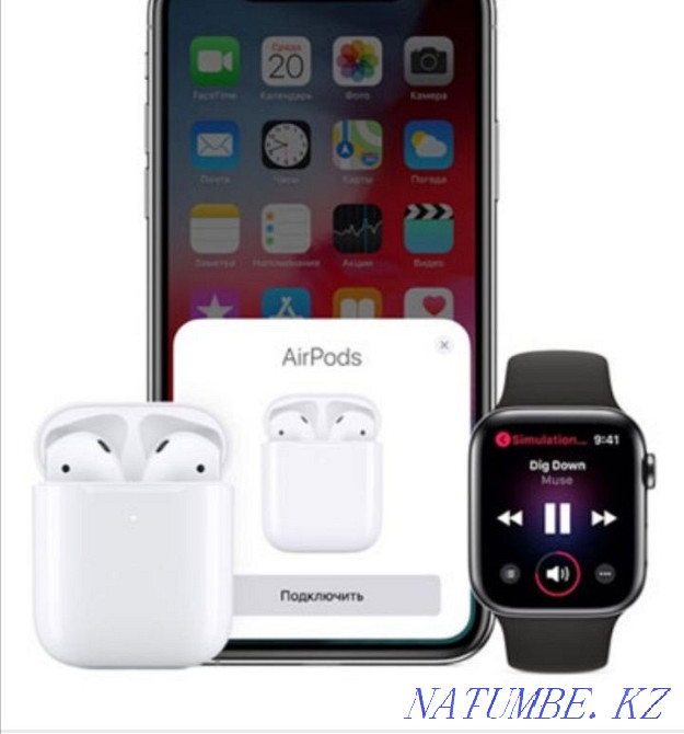 Айрподс 1,аирподс 1,airpods one, ?ула??ап Алгабас - изображение 1
