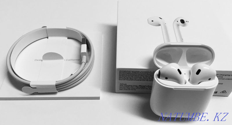 +Сыйлық. Apple AirPods 2 1:1 сымсыз құлаққаптар  Алматы - изображение 3