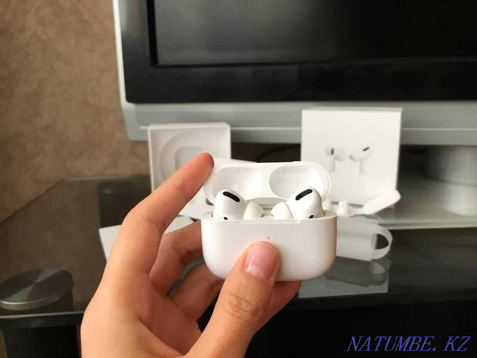 AirPods PRO ? EAC Lux Premium! Беспроводные наушники, airdots buds Караганда - изображение 3