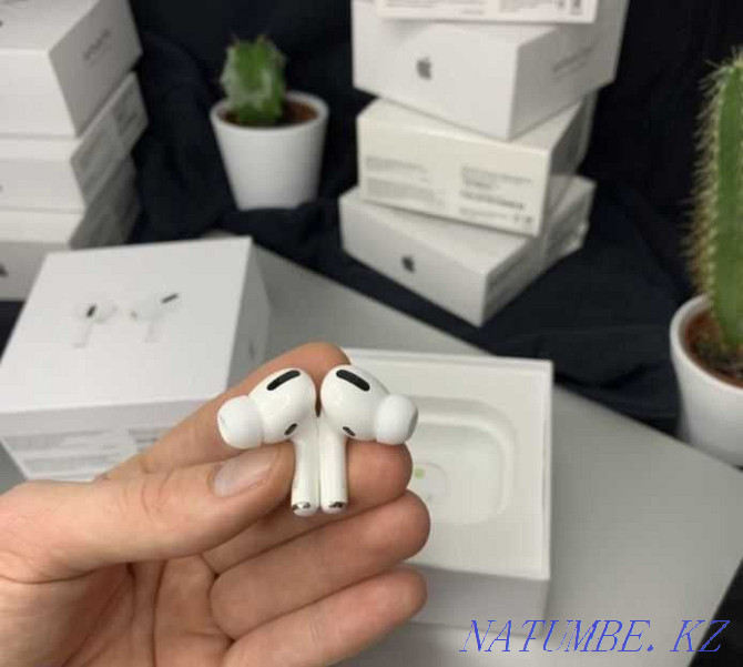 ? AirPods PRO Active Noise Cancellation + EAC Transparency! RED/Credit Karagandy - photo 4