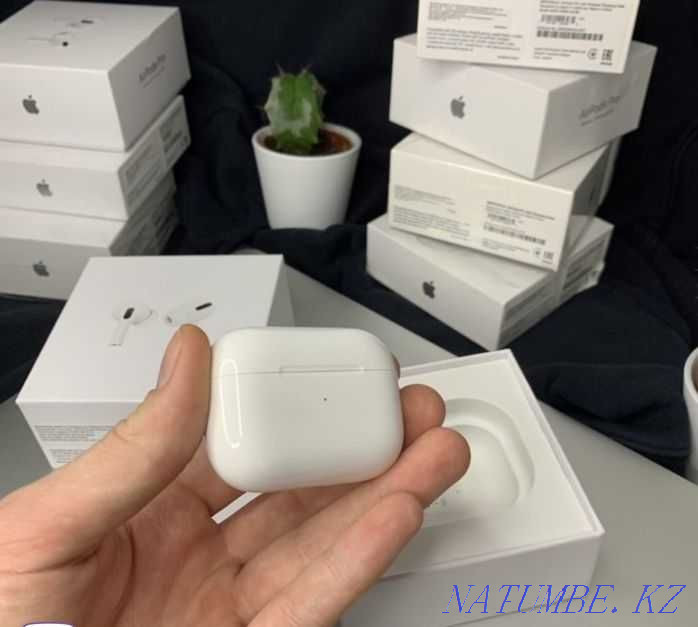 ? AirPods PRO Active Noise Cancellation + EAC Transparency! RED/Credit Karagandy - photo 3