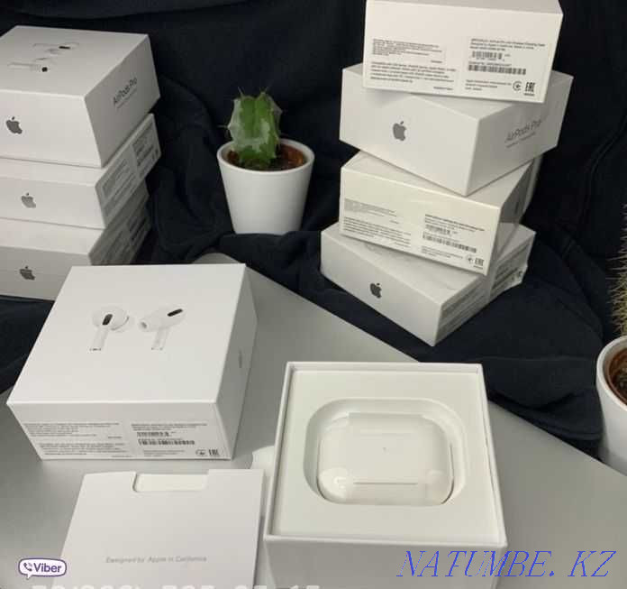 ? AirPods PRO Active Noise Cancellation + EAC Transparency! RED/Credit Karagandy - photo 7