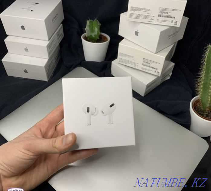 ? AirPods PRO Active Noise Cancellation + EAC Transparency! RED/Credit Karagandy - photo 8