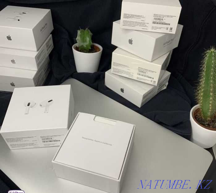 ? AirPods PRO Active Noise Cancellation + EAC Transparency! RED/Credit Karagandy - photo 6