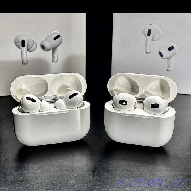 Дастаўка! AirPods Pro Lux 1:1 (2022) + ЧАХОЛ у падарунак Навушнікі Эірпад Алматы - photo 3