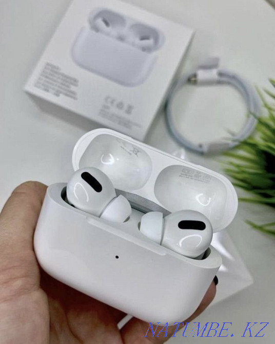 Delivery! AirPods Pro Lux 1:1 (2022) + CASE as a gift Almaty - photo 2