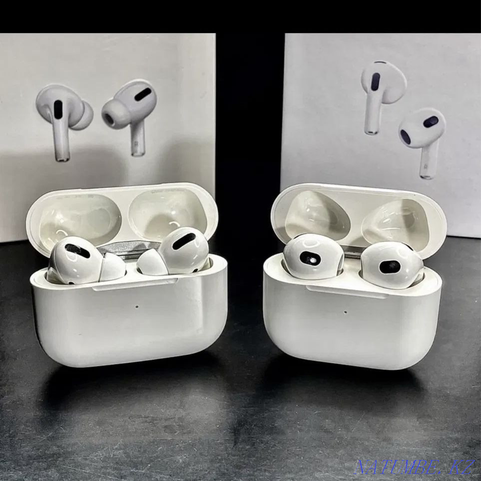 Delivery! AirPods Pro Lux 1:1 (2022) + CASE as a gift Almaty - photo 3