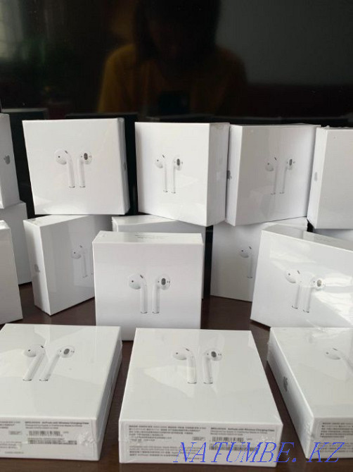 + GIFT! Airpods PRO/ AirPods 2 VIP Premium Lux Headphones iphone iphone Astana - photo 1
