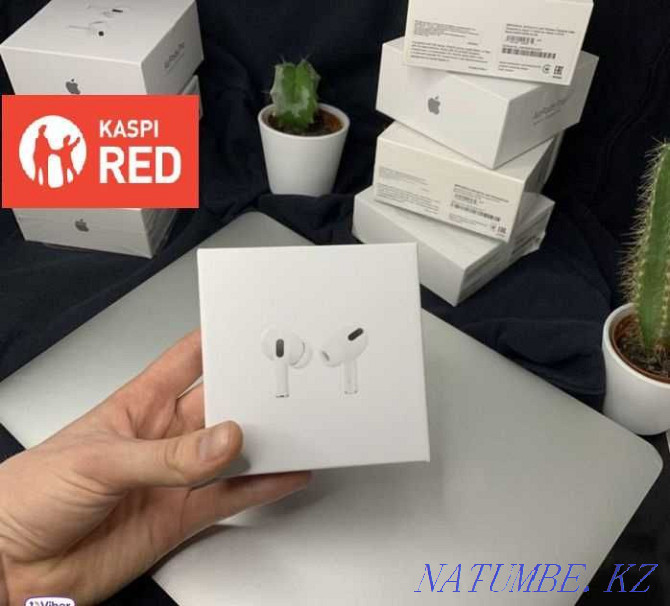 RED бөліп төлеу жоспары бар! Apple AirPods PRO Premium EAC 1-де барлық параметрлер  Павлодар  - изображение 2