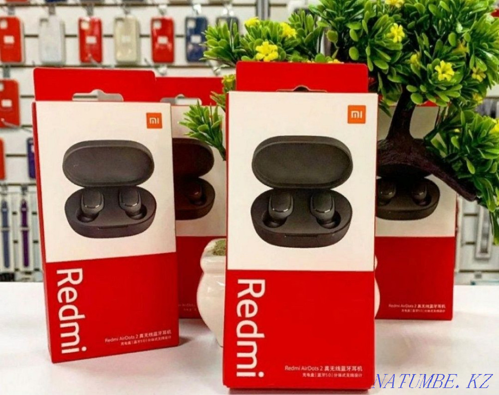 Беспроводные Наушники Xiaomi Redmi AirDots 2 Bluetooth наушники Алматы - изображение 3