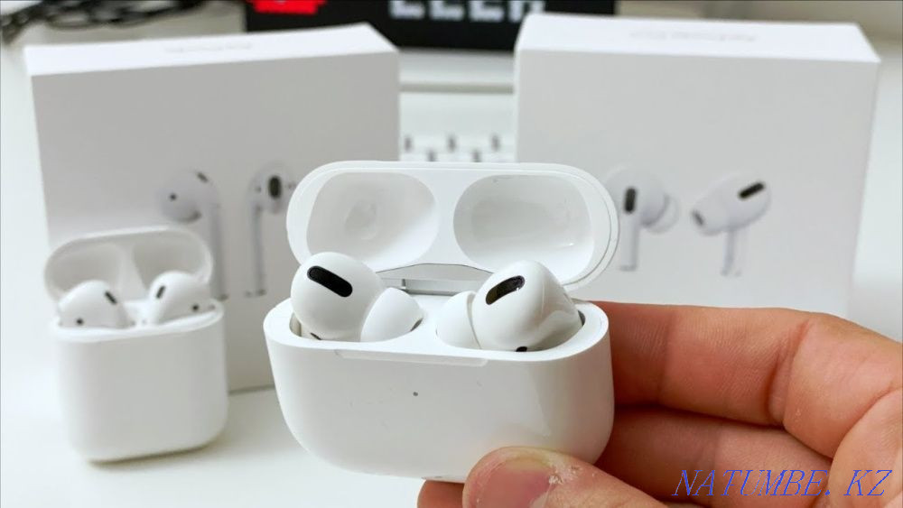 NEW! AirPods pro 1:1 quality / AirPods 2 Apple Headphones Almaty - photo 4
