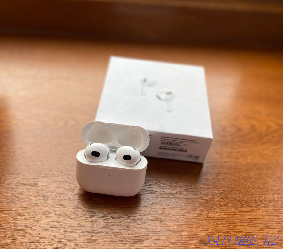 AirPods 3 наушники Алматы - изображение 5