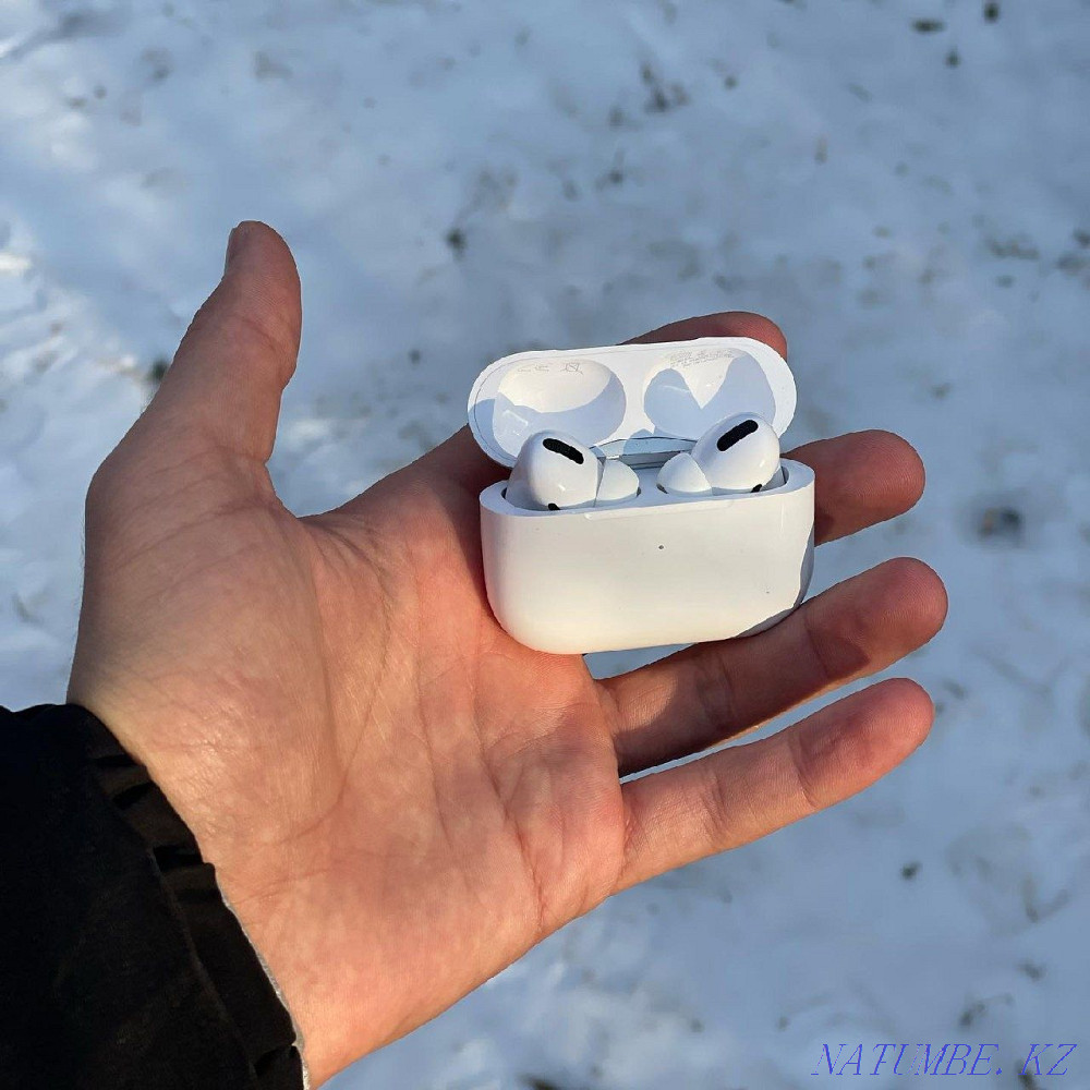 Headphones AirPods PRO Apple AirPods AirPods Noise Canceling Bluetooth Almaty - photo 2
