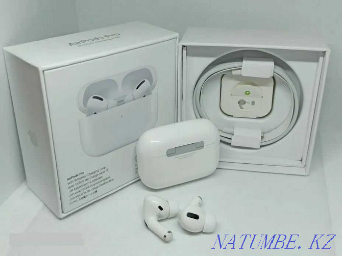 Warranty!Apple AirPods 1,2,3,pro wireless headphones. Airpods airpods Almaty - photo 5