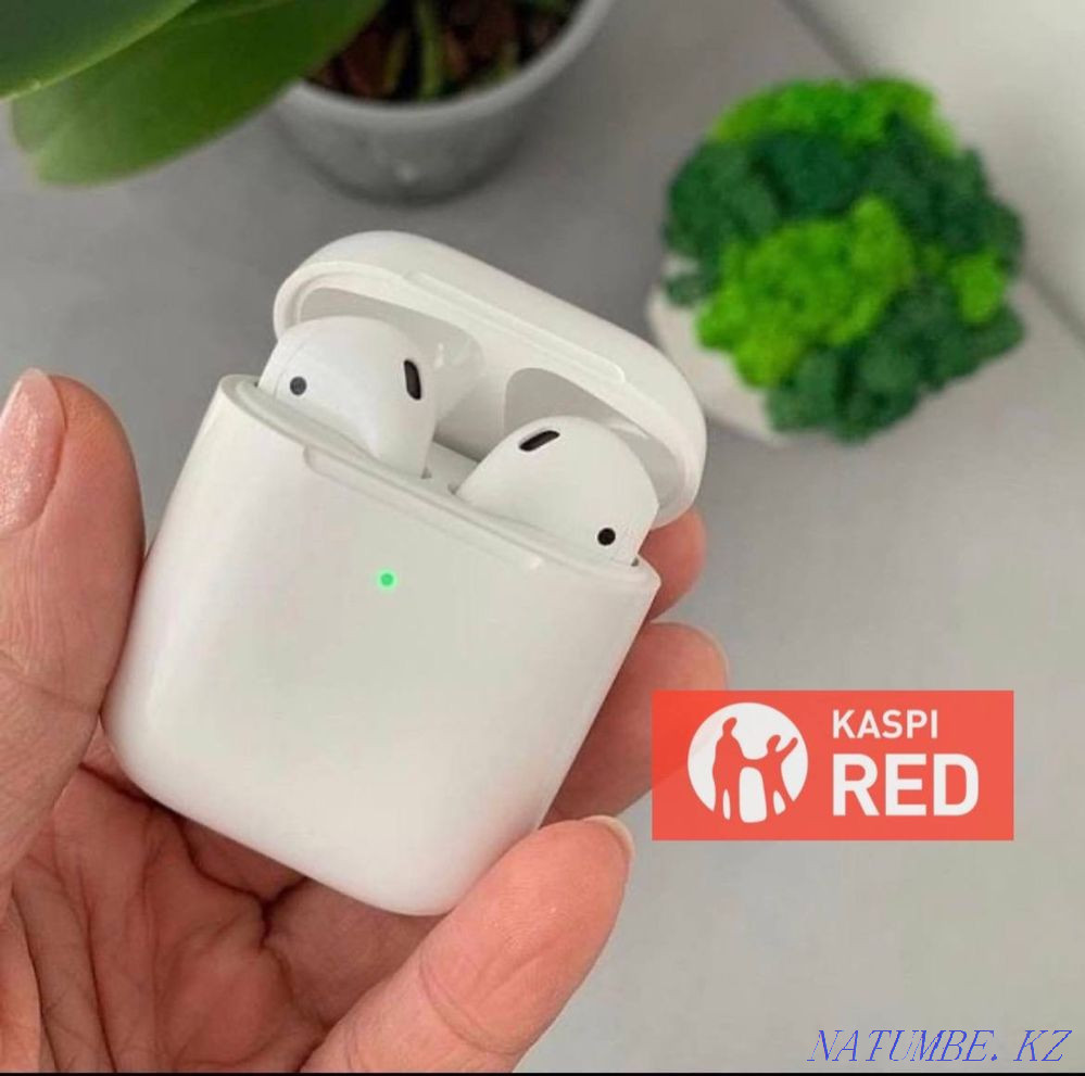 +Gift. AirPods 2 Pro 1:1 Premium Headphones The best quality Almaty - photo 1