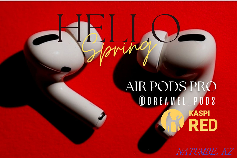 Новые Air pods 2 1в1 / C Шумоподавлением / Рэд Алматы - изображение 1