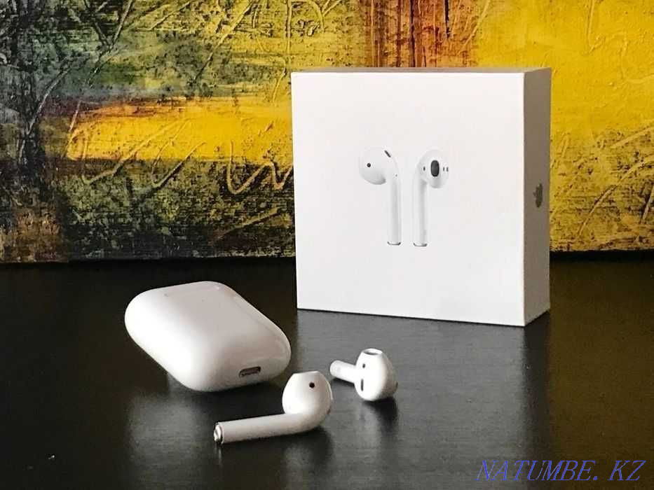 AirPods 2 ? ЕАС Люкс Premium НОВЫЕ! Наушники беспроводные, airdots Караганда - изображение 5